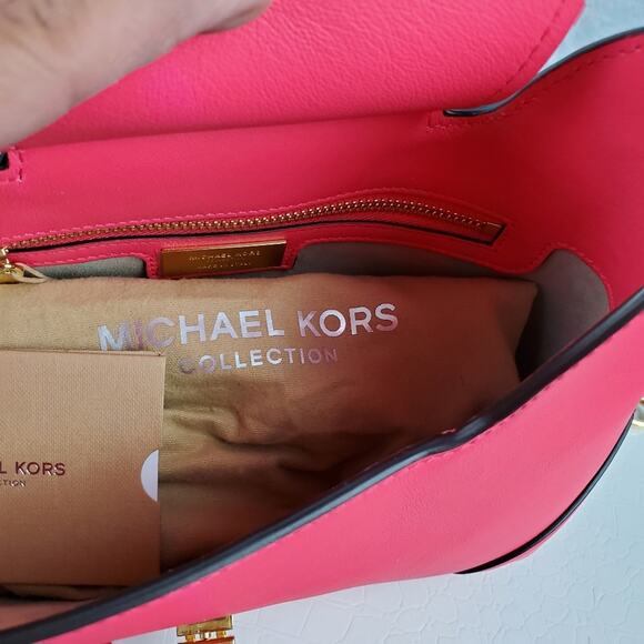 Rare Michael Kors Runway Edition Calf Leather Shoulder Bag - New - Picture 15 of 15